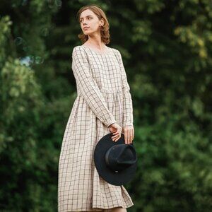 Son de Flor Long Sleeve Smock Dress
